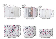 Load image into Gallery viewer, 6 Piece Packing Cube Set